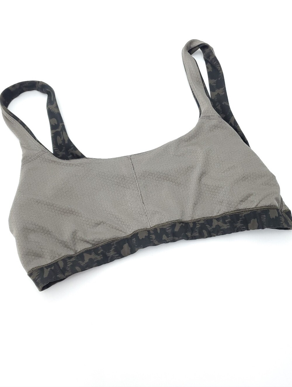 Vuori Daily Bra Leopard Print Pattern Wide Straps Yoga Training Athletic Gym M - Picture 7 of 8